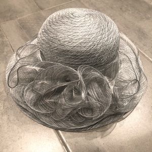 Silver/Grey Derby Hat